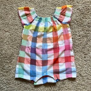 Primary Madras Romper
